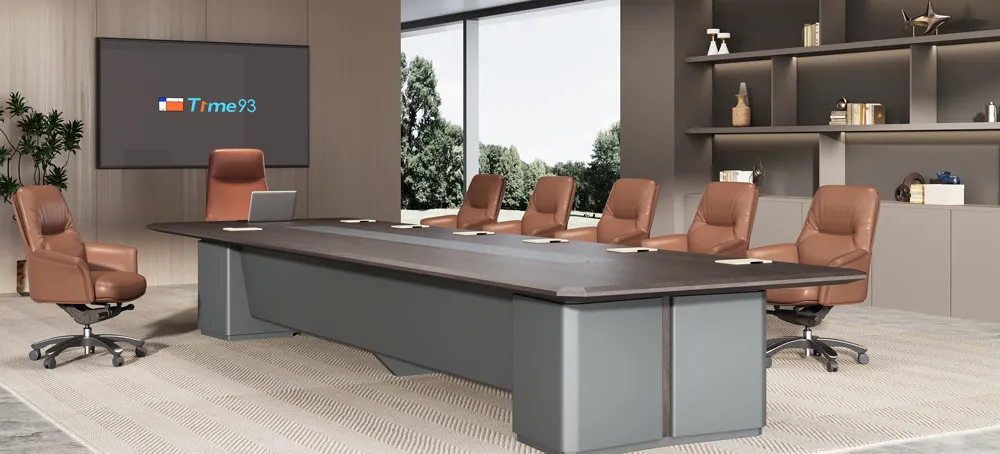 Конференц-стол Time93 GF302 (лакированный тип) (10)
