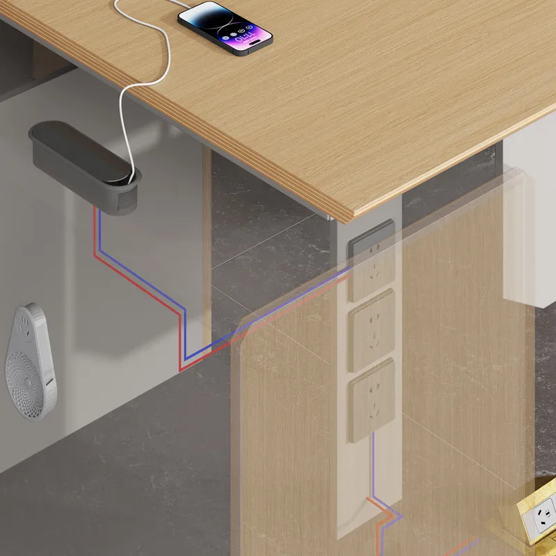 Серия столов менеджера Time93 GF104 (панельный тип) (10)