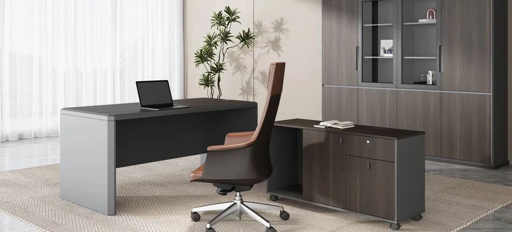 Серия столов руководителя Time93 GF302 (комбинированный тип) (10)