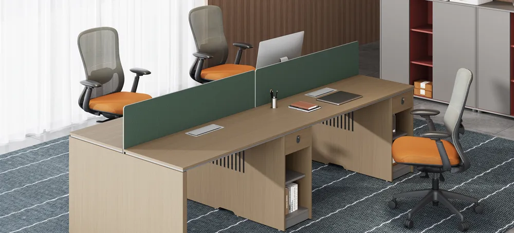 Серия-столов-сотрудника-Time93-GF102-(панельный-тип)